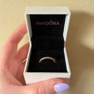 Pandora Rose Gold with Shimmering Stones